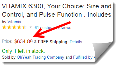 buy a vitamix 6300 - best price
